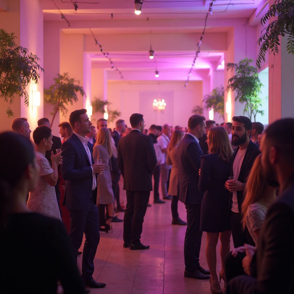 Networking event and afterparty