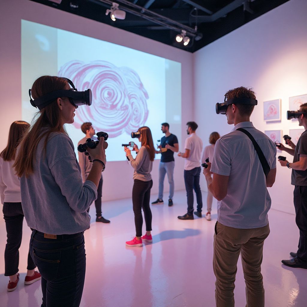 VR demonstration area