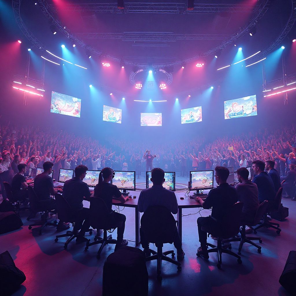 Esports tournament finale